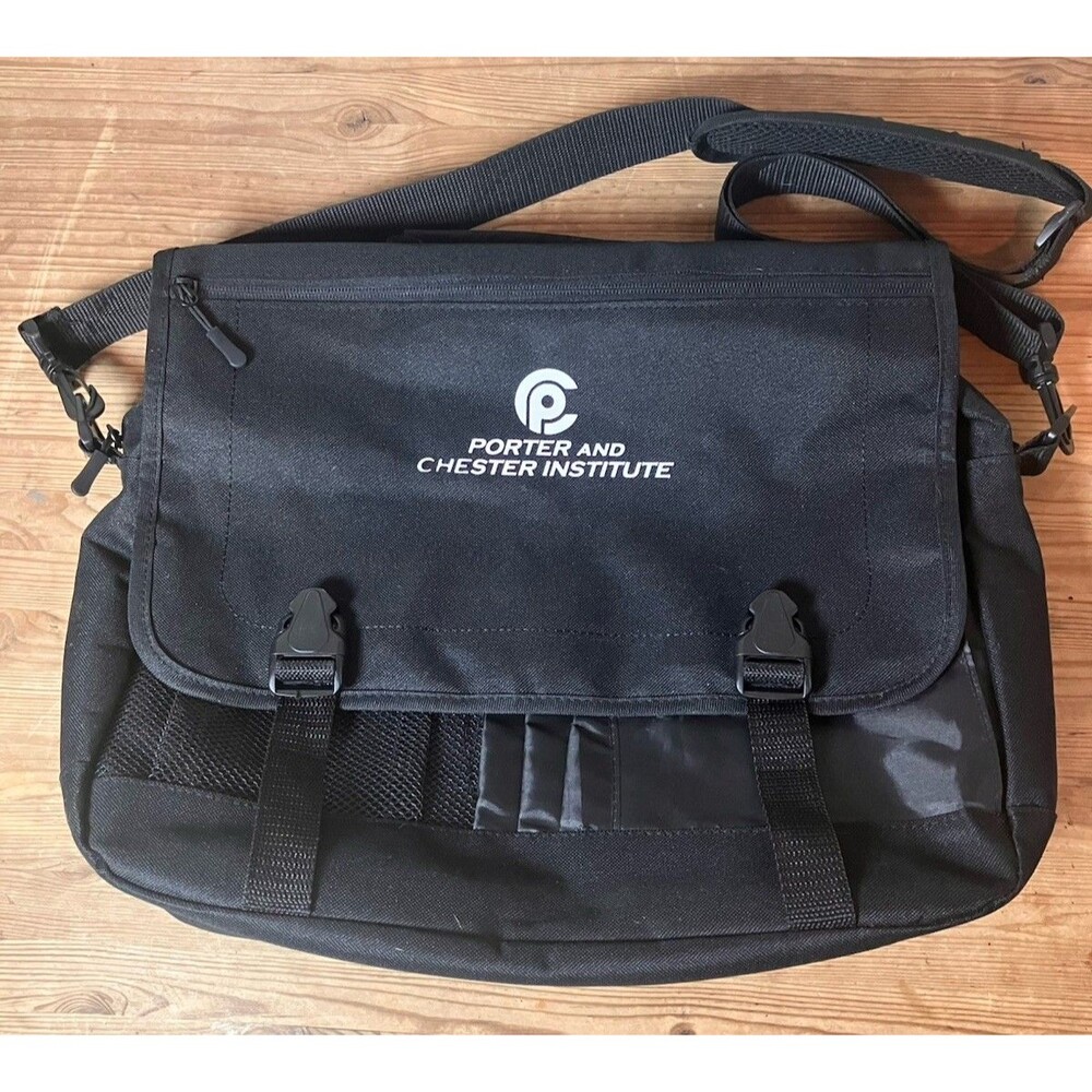 Port Authority Porter And Chester Institute Computer Laptop Travel Bag Black EUC
